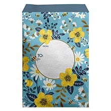 Patterned Mailing Envelopes with Removable Foam Liner - 6" X 9-1/2"