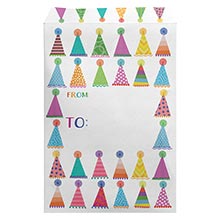 Patterned Mailing Envelopes with Removable Foam Liner - 6" X 9-1/2"