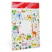 Patterned Mailing Envelopes With Removable Foam Liner - Party Time - Case 60 - 9 x 12- - Padded Mailers by Paper Mart