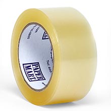 Clear Low Noise Carton Sealing Tape - 2 mil