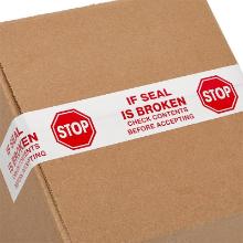 "Fragile" and Tamper Evident Printed Carton Sealing Tape