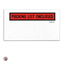 Packing List Envelopes