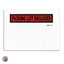 Packing List Envelopes