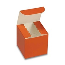 One Standard Cupcake Tuck Top Boxes