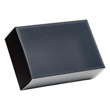 Double Wall Slide Open Boxes with Frosted PVC Lid