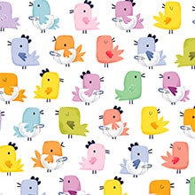 Baby Chicks Gift Wrap - 30 X 208' - Gift Wrapping Paper by Paper Mart