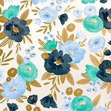 Fresh Flowers Gift Wrap - 24 X 208' - Gift Wrapping Paper by Paper Mart