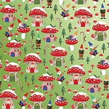 Christmas Gnomes Wrapping Paper