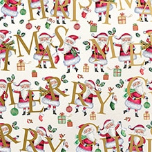 Santa Christmas Wrapping Paper