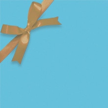 Ice Blue Matte Metallic Gift Wrap - 30 X 417' - Gift Wrapping Paper by Paper Mart