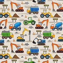 Construction Site Gift Wrap - 24 X 417' - Gift Wrapping Paper by Paper Mart