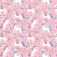 Rainbow Unicorn Gift Wrap - 24 X 833' - Gift Wrapping Paper by Paper Mart