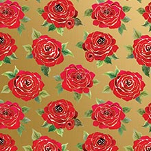 Red Roses Gift Wrap - 30 X 208' - Gift Wrapping Paper by Paper Mart