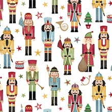 Traditional Nutcracker Gift Wrap - 30 X 208' - Gift Wrapping Paper by Paper Mart