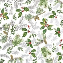 Glistening Pine Gift Wrap - 24 X 417' - Gift Wrapping Paper by Paper Mart