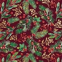 Winter Foliage Gift Wrap - 24 X 417' - Gift Wrapping Paper by Paper Mart