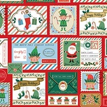 North Pole Bound Gift Wrap - 24 X 208' - Gift Wrapping Paper by Paper Mart