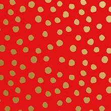 Polka Dot Christmas Wrapping Paper