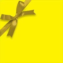 Yellow Matte Gift Wrap Colored - 30 X 833' - Gift Wrapping Paper by Paper Mart