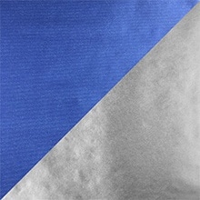 Dbl-Sided Royal/Silver Kraft Gift Wrap Colored - 30 X 417' - Gift Wrapping Paper by Paper Mart