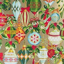 Christmas Ornament Wrapping Paper