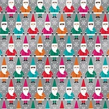 Bright Santa Gift Wrap - 24 X 208' - Gift Wrapping Paper by Paper Mart