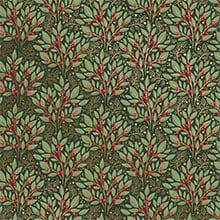 Holly Tapestry Gift Wrap - 24 X 833' - Gift Wrapping Paper by Paper Mart