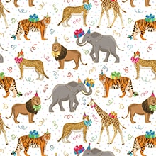 Go Wild Gift Wrap - 30 X 833' - Gift Wrapping Paper by Paper Mart