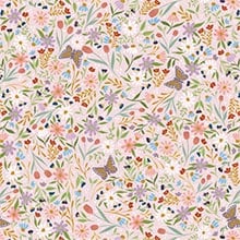 Delicate Floral Gift Wrap - 24 X 208' - Gift Wrapping Paper by Paper Mart