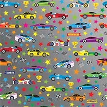 Racer Gift Wrap - 24 X 417' - Gift Wrapping Paper by Paper Mart