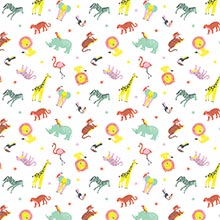 Little Animals Gift Wrap - 24 X 417' - Gift Wrapping Paper by Paper Mart