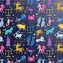 Astrology Gift Wrap - 24 X 417' - Gift Wrapping Paper by Paper Mart