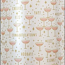 #g9432 Cheers! - Gift Wrap - 24 X 833' - - Gift Wrapping Paper by Paper Mart