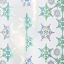 Snowflake Pattern Wrapping Paper