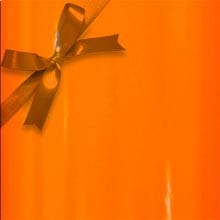 #g5086 Orange Crush - Gift Wrap Colored - 26 X 417' - - Gift Wrapping Paper by Paper Mart