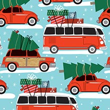 #h9348 Road Trip - Gift Wrap - 26 X 417' - - Gift Wrapping Paper by Paper Mart