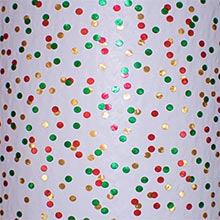 Polka Dot Christmas Wrapping Paper