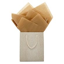 Kraft Recycled Tissue Paper, 15x20 Carton of 5, Bulk 960 Sheet Packs