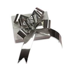 3" & 4" Metallic Finish Butterfly Pull Bows