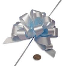 4" Pull String Pom Bow