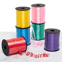 Uncrimped Curling Ribbon, 3/16, Metallic Red [CRG-013] - $5.10 :  , Specialtywraps