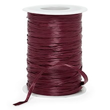 Colored Matte Raffia Ribbon