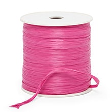 Colored Matte Raffia Ribbon