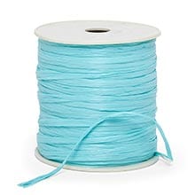 Colored Matte Raffia Ribbon