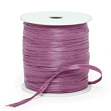 Colored Matte Raffia Ribbon