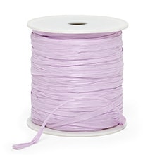 Colored Matte Raffia Ribbon