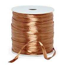 Colored Pearlized Raffia Ribbon