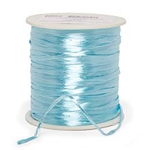 Colored Pearlized Raffia Ribbon