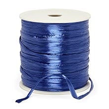 Colored Pearlized Raffia Ribbon