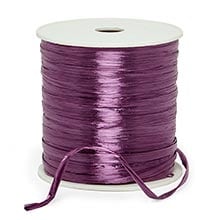 Colored Pearlized Raffia Ribbon